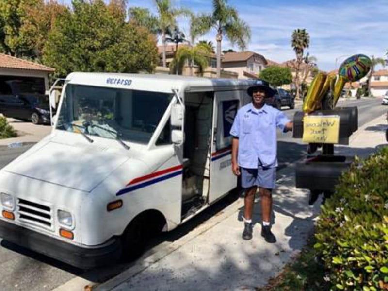 Levan Singletary讲述了他作为美国邮政邮递员的路线.S. 邮政服务. (图片由Levan Singletary提供)